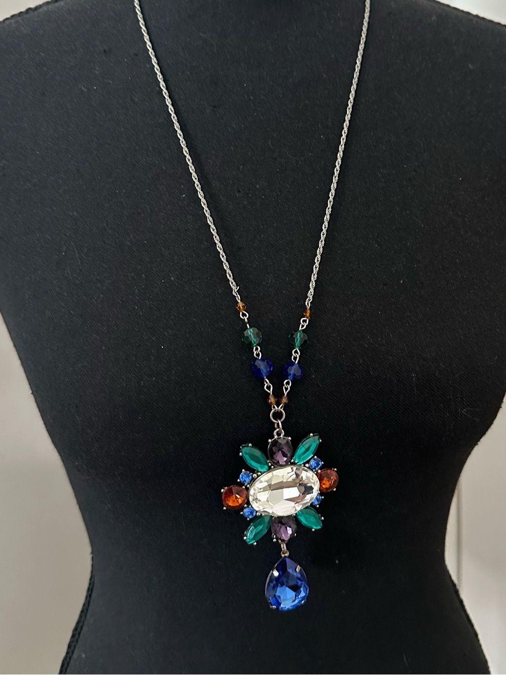 Colorful Pendant Necklace